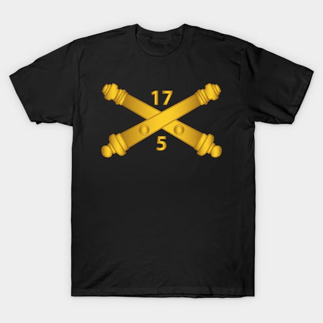 5th Bn 17th Field Artillery Regt wo Txt T-Shirt by twix123844